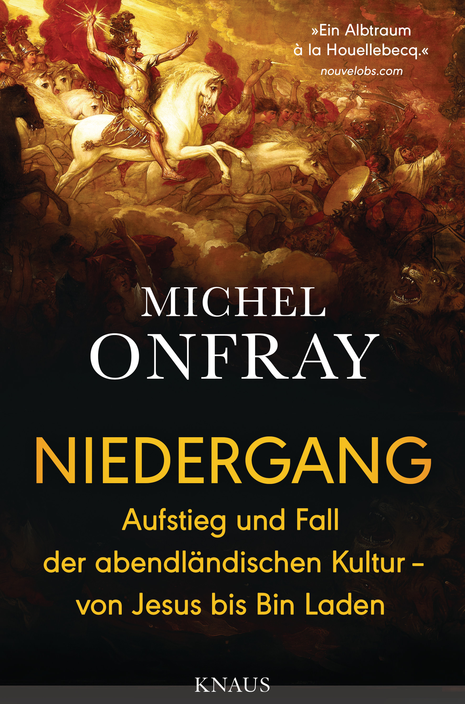 Buchcover: Michel Onfray: Niedergang